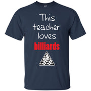 This Teacher Loves Billiards T-Shirt