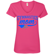 Gymnastics Mom Ladies’ V-Neck T-Shirt