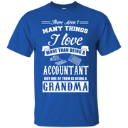I Love Being A Grandma More Than Being an Accountant T-Shirt