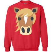 Horse Face Emoji Sweatshirt