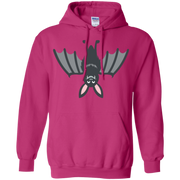 Upside Down Bat Emoji Hoodie