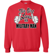 This Girl Loves Her Military Man Sweatshirt