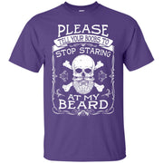 Please Tell Your Boobs to Stop Staring at my Beard T-Shirt