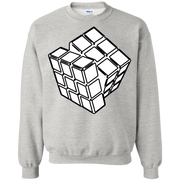 Black And White Rubix Cube Gamer Sweatshirt
