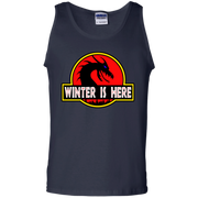 Winter is Here! Dracarys Mother of Dragons Park Jurassic Parody Tank Top