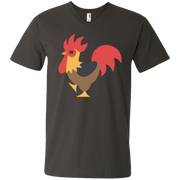 Cock Emoji Mens V-Neck T-Shirt