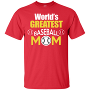 Worlds Greatest Baseball Mom T-Shirt
