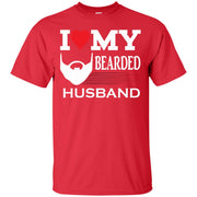 I Love My Bearded Husband T-Shirt