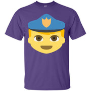 Yellow Policeman Emoji T-Shirt