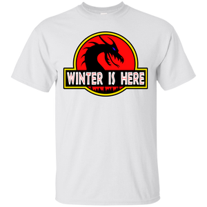 Winter is Here! Dracarys Mother of Dragons Park Jurassic Parody T-Shirt