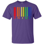 PRIDE Barcode LGBTQ Pride T-Shirt