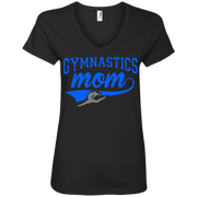 Gymnastics Mom Ladies’ V-Neck T-Shirt