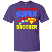 I Love my Super Big Brother T-Shirt