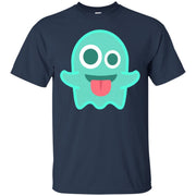 Happy Cute Ghost Emoji T-Shirt
