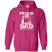 Proud Pug Dad, My Baby is my Everything Hoodie