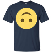 Upside down Emoji face T-Shirt