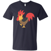 Cock Emoji Mens V-Neck T-Shirt