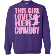 This Girl Loves Her Cowboy Sweatshirt