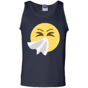 Sneezing Face Emoji Tank Top