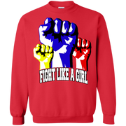 Fight Like a Girl! Womens Day Protest Sweatshirt