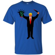 Trump Holding Statue of Liberty Head Uni Sex T-Shirt