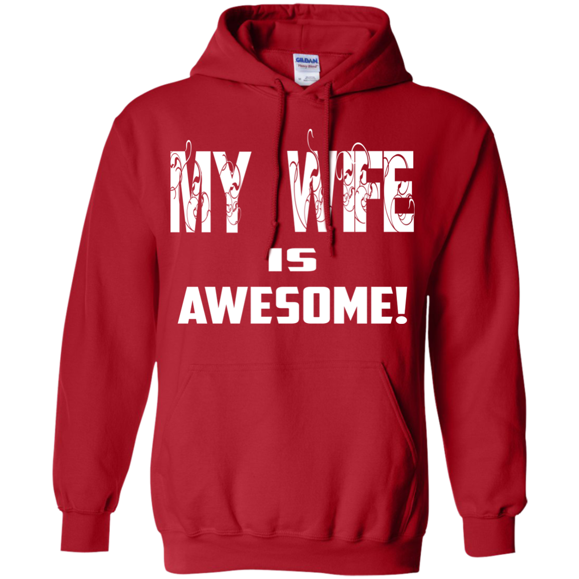 My Wife is Awesome! Funny Husband Hoodie – Wind Vandy