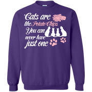 Cats are like Potato Chips, You Can never have just one Sweatshirt