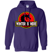 Winter is Here! Dracarys Mother of Dragons Park Jurassic Parody Hoodie