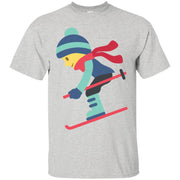 Skiing Emoji T-Shirt