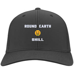 Round Earth Shill (Flat Earth) Twill Cap