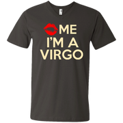 Kiss Me I’m A Virgo Men’s V-Neck T-Shirt