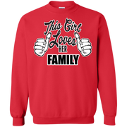 This Girl Loves Her Family Sweatshirt