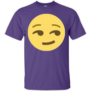 Smooth Look Emoji Face T-Shirt