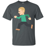 Running White Guy Emoji T-Shirt