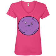 Giant Member Berries Berry! Ladies’ V-Neck T-Shirt
