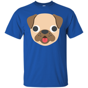 Pug Face Emoji T-Shirt