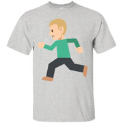 Running White Guy Emoji T-Shirt