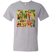 You Know Why It Was Outta Respect Men’s V-Neck T-Shirt