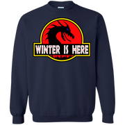 Winter is Here! Dracarys Mother of Dragons Park Jurassic Parody Sweatshirt