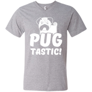 Pug Tastic! Men’s V-Neck T-Shirt