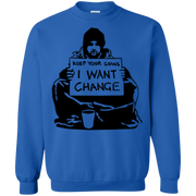 Banksy’s Keep You Coins I Want Change Sweatshirt