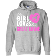 This Girl Loves Her Great Dane Hoodie