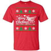 Merry Cluckmas Chicken Christmas Jumper T-Shirt