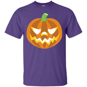Halloween Pumpkin Emoji Face T-Shirt