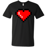 Heart of a True Gamer Men’s V-Neck T-Shirt