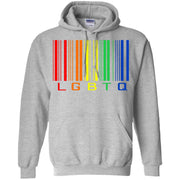 LGBTQ Rainbow Barcode Hoodie