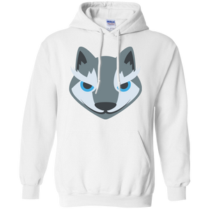 Wolf Face Emoji Hoodie