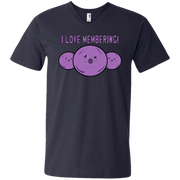 I Love Membering! Member Berries Men’s V-Neck T-Shirt