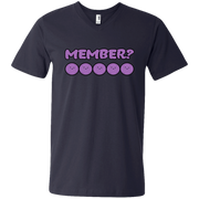 Member Berries in a Row! Member? Men’s V-Neck T-Shirt