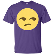 Not Bothered Emoji Face T-Shirt